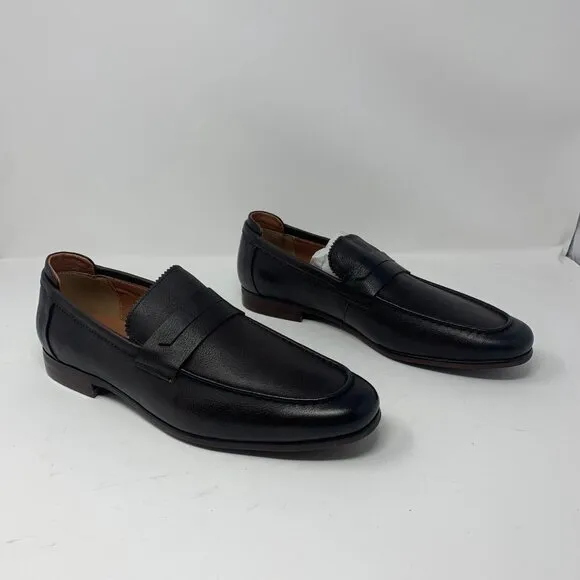 Vintage Foundry Co. Thomas VF1546 Loafers Men's 11 Brown Leather Slip‎ On S0672