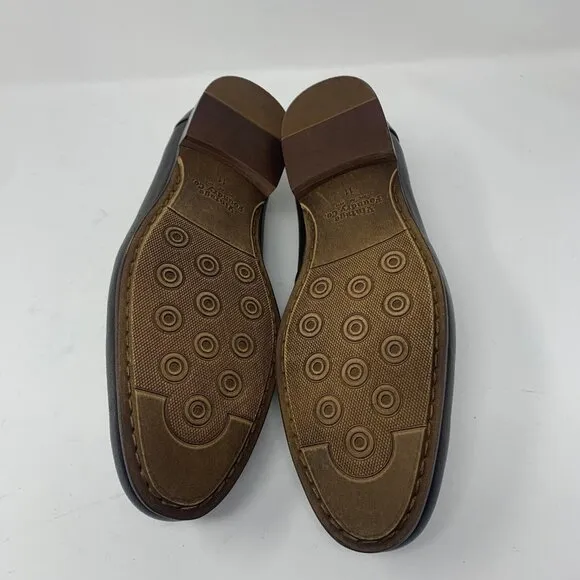 Vintage Foundry Co. Thomas VF1546 Loafers Men's 11 Brown Leather Slip‎ On S0672
