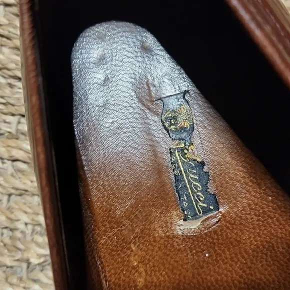 Vintage Men's Gucci Loafers