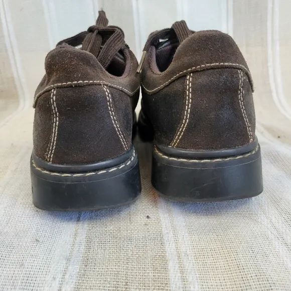 Vintage Skechers Leather Sneakers Chocolate Brown Size 8.5