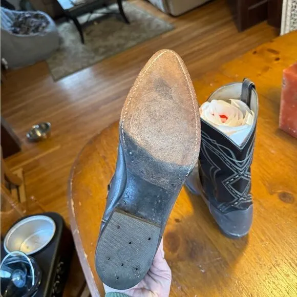 Vintage Tony Lama Cowboy Boots Sz 11.5 D
