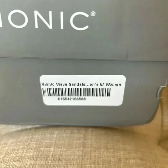 Vionic 44 Wave Orthotic Brown Thong Sandals 7