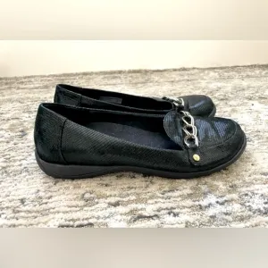 Vionic Alda Slip On Loafers Flats Womens Size 9.5 Black