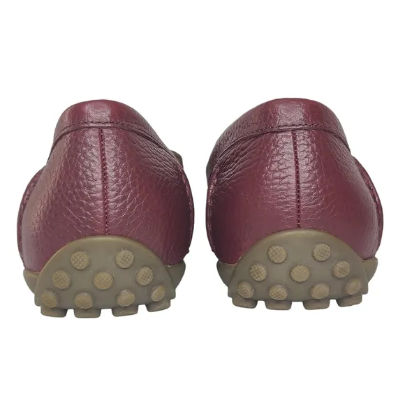 Vionic Marcy Moccasin Loafers Port Size 7.5 NWOB