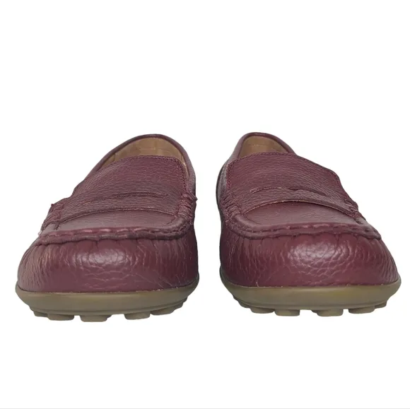Vionic Marcy Moccasin Loafers Port Size 7.5 NWOB