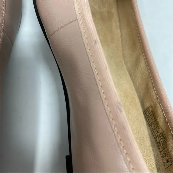 Vionic Spark Minna Blush leather flats