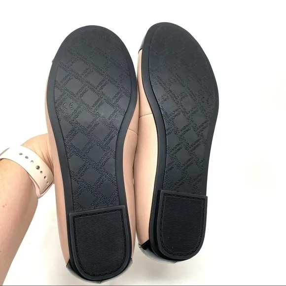 Vionic Spark Minna Blush leather flats