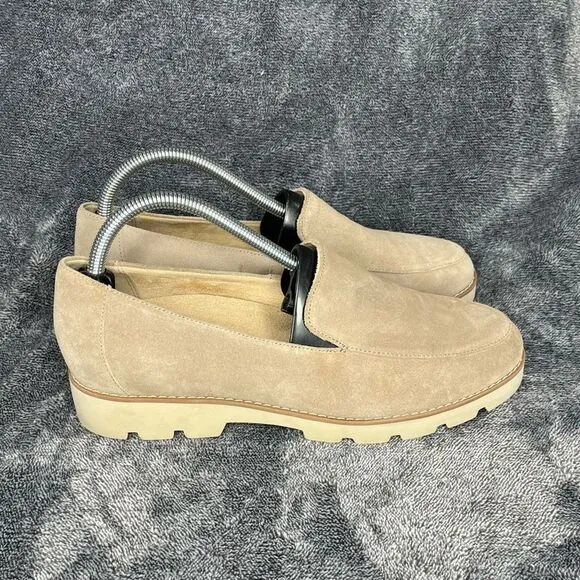 Vionic Womens Kensley Suede Slip On Loafers size 9.5