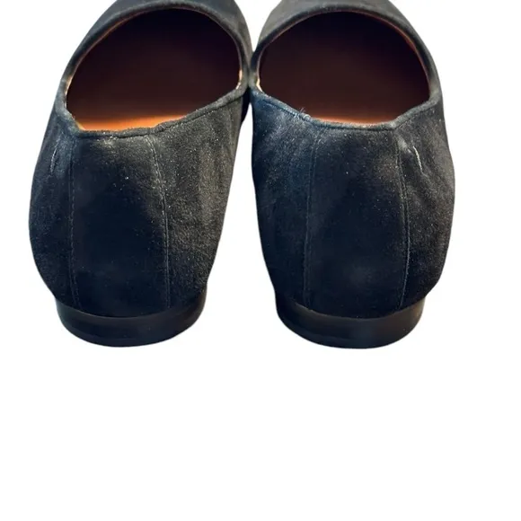 Vionic Womens Velvet Black Slip On Comfort Orthotic Loafers Flats Size 9.5