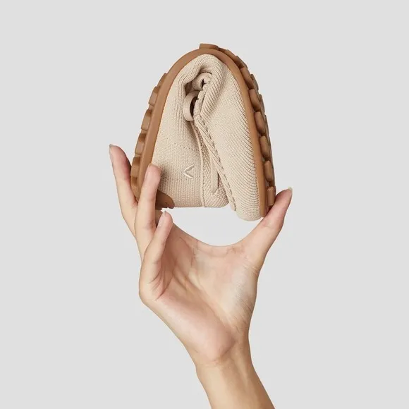VIVAIA Square-Toe Loafers  size EU/39 US/8