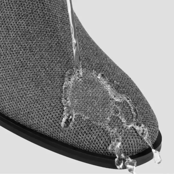 Vivaia Square-Toe Water-Repellent Ankle Boots