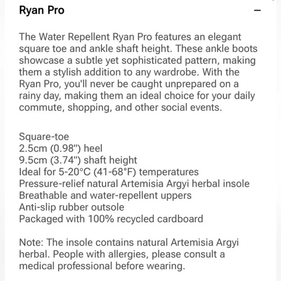 Vivaia Square-Toe Water-Repellent Ankle Boots