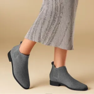 Vivaia Square-Toe Water-Repellent Ankle Boots