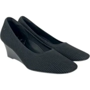 VIVAIA Square-Toe Wedge Margot Wedge Pro Size 9 Size 40 Black