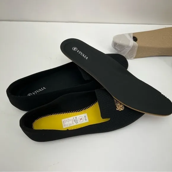 Vivaia, Women's Round-Toe Embroidered Loafers (Audrey) - Black-Cheetah. Size: 43