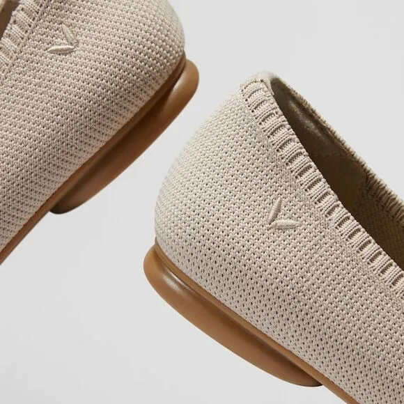 VIVAIA French-Themed Special Edition Flats Tamia 2.0 beige size 5.5 NWT in pkg