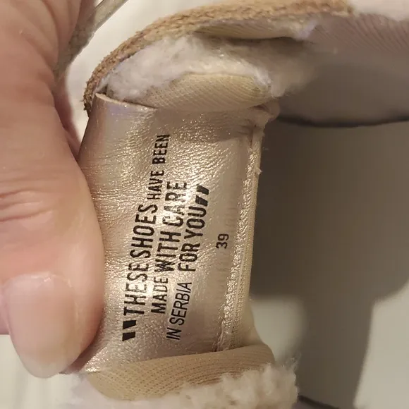 Voile Blanche - Julia Suede/Metallic Fur Sneaker in Brown &amp; Beige