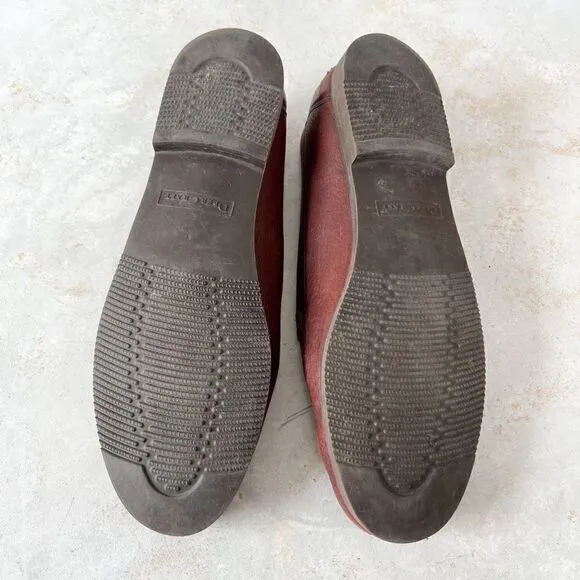 VTG Deercraft buckskin deer leather brown loafers men’s 8.5 women’s 10