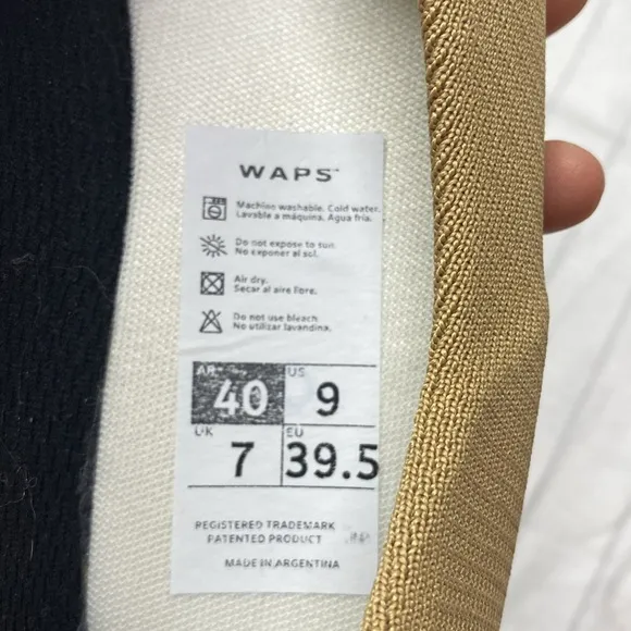 WAPS Women Camel Mustard Yellow Slip-On Flats, Cushioned Lightweight Flats,Size9