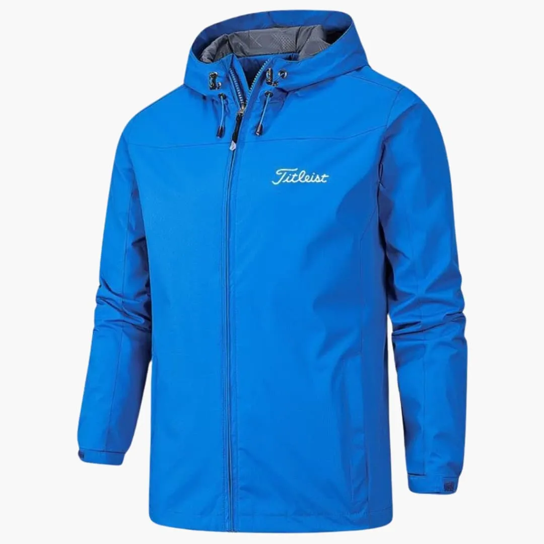 Waterproof Windbreaker Jacket | Lightweight Polyester | Weatherproof and Stylish