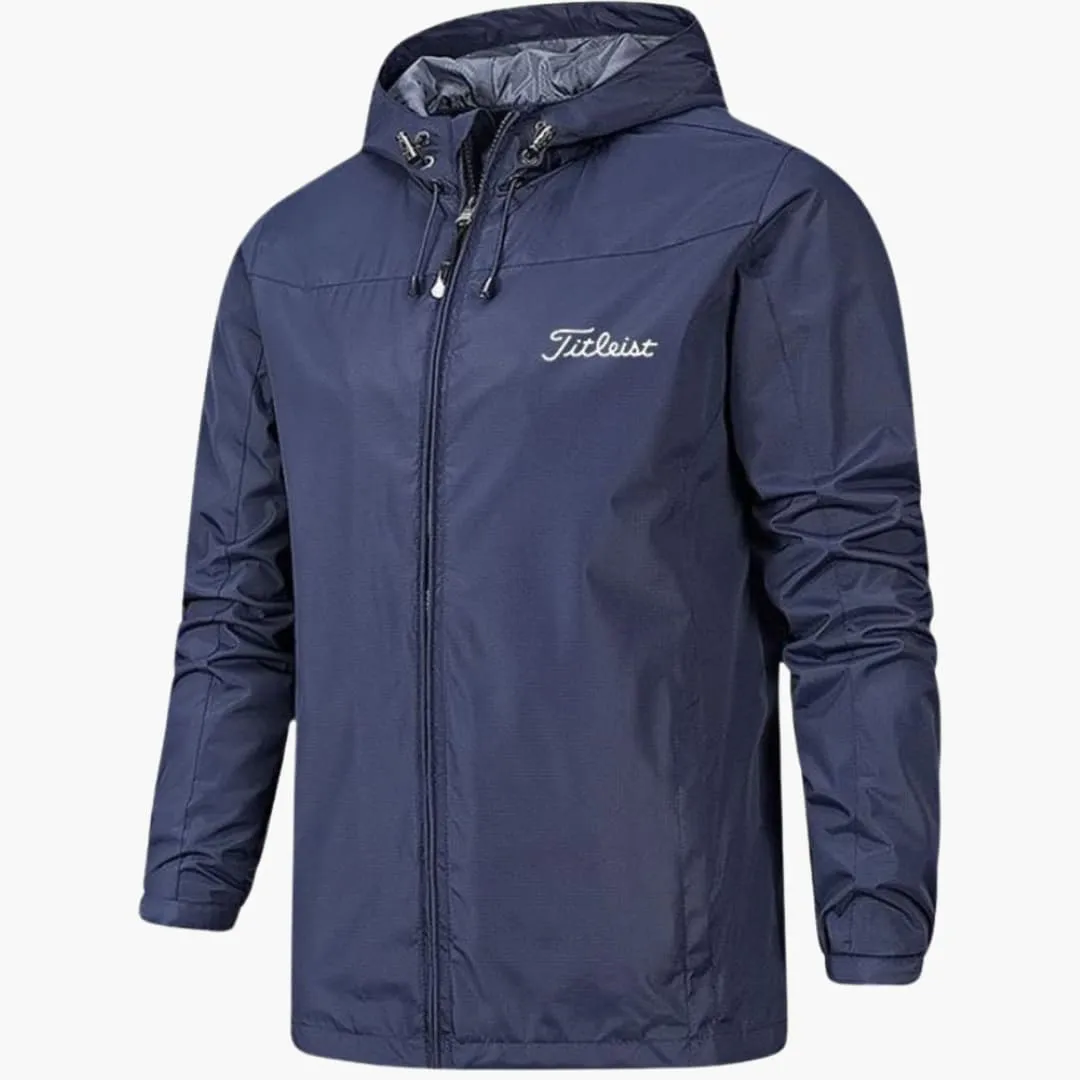 Waterproof Windbreaker Jacket | Lightweight Polyester | Weatherproof and Stylish