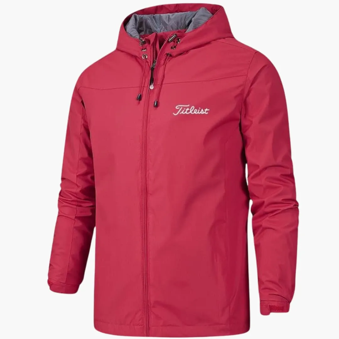 Waterproof Windbreaker Jacket | Lightweight Polyester | Weatherproof and Stylish
