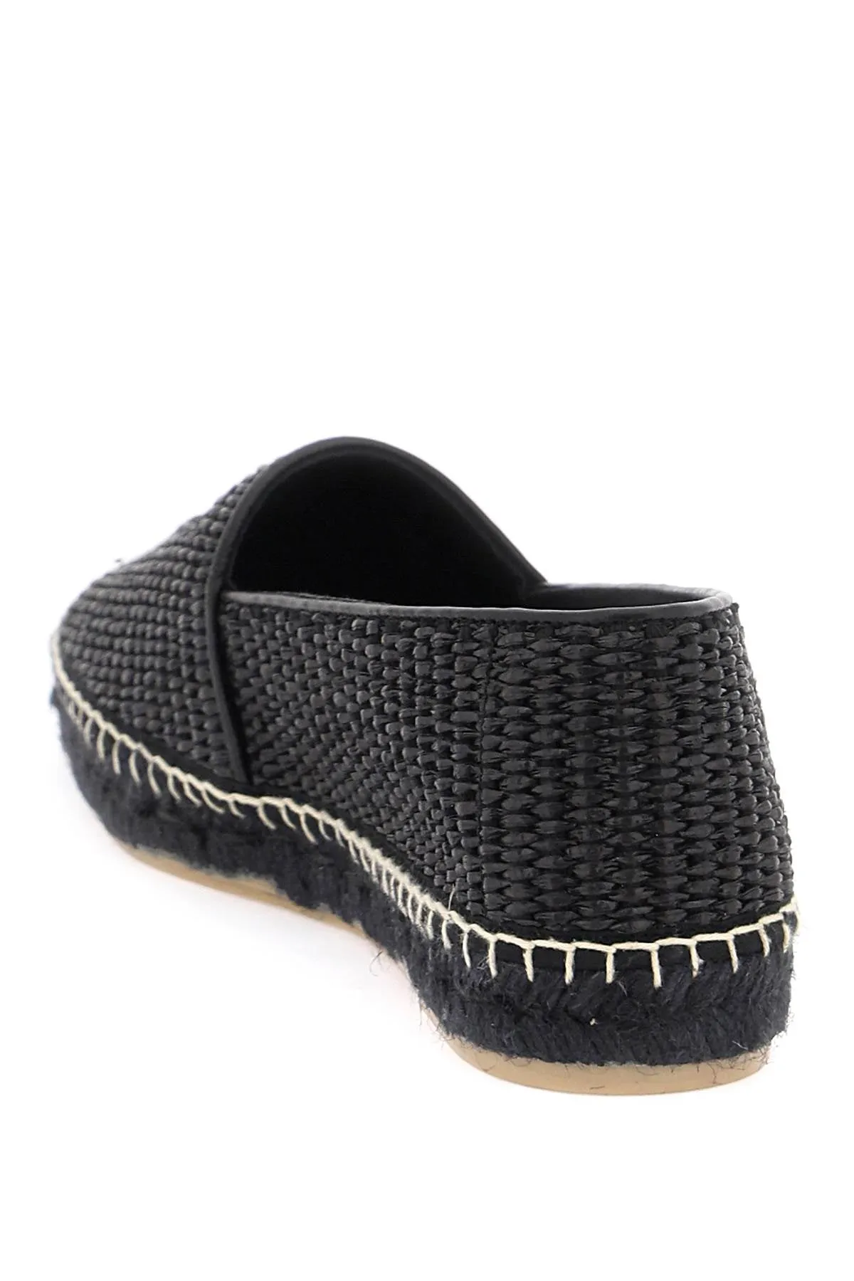 Weekend Max Mara Monogrammed Raffia