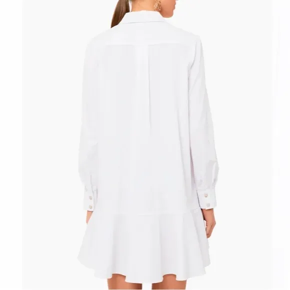 White Callahan Shirt DressTUCKERNUCK