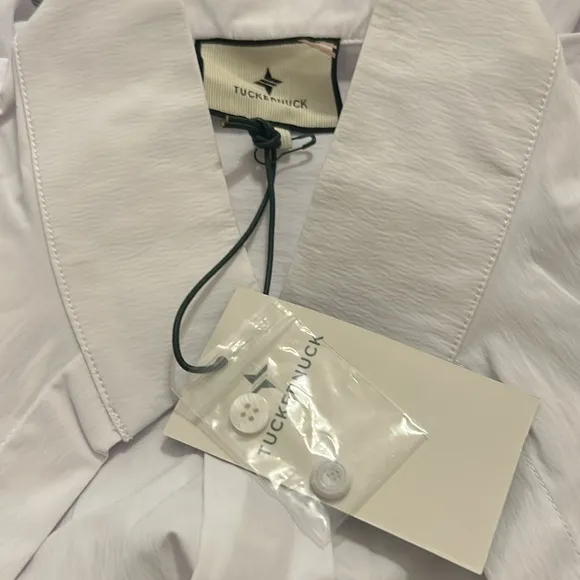 White Sleeveless Charlie DressTUCKERNUCK