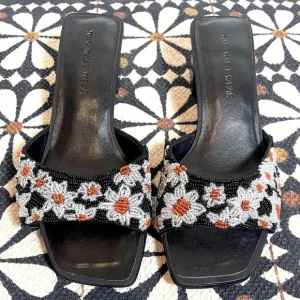 WHO WHAT WEAR Emily Slide Sandals size 7.5