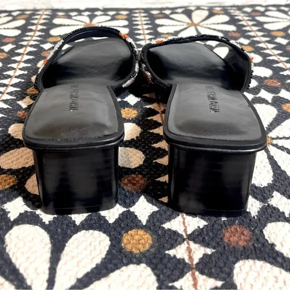 WHO WHAT WEAR Emily Slide Sandals size 7.5