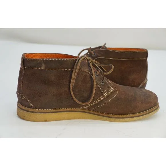 Wolverine 1883 Chukka Boots Mens 12 Brown Leather Lace Up Hand Crafted Casual