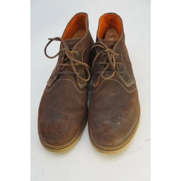 Wolverine 1883 Chukka Boots Mens 12 Brown Leather Lace Up Hand Crafted Casual