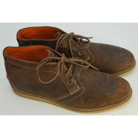 Wolverine 1883 Chukka Boots Mens 12 Brown Leather Lace Up Hand Crafted Casual