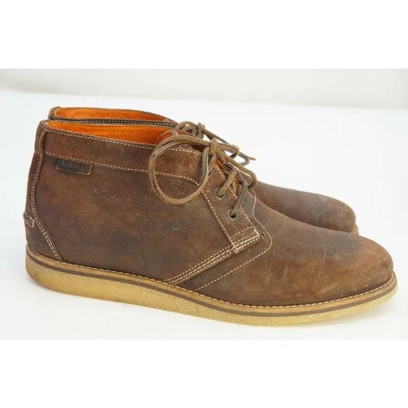 Wolverine 1883 Chukka Boots Mens 12 Brown Leather Lace Up Hand Crafted Casual