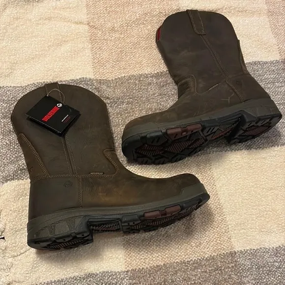 Wolverine Brown Boots Rugged Outdoor Footwear