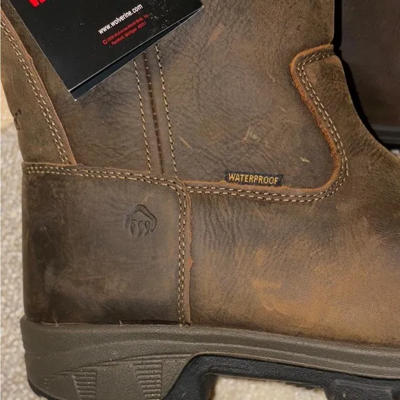 Wolverine Brown Boots Rugged Outdoor Footwear