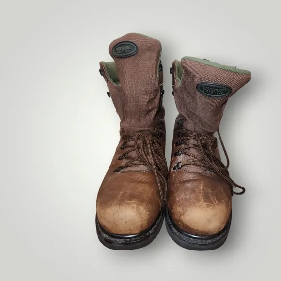 Wolverine GORE-TEX Thinsulate Ultra Brown Leather Boots Size 9 9M S