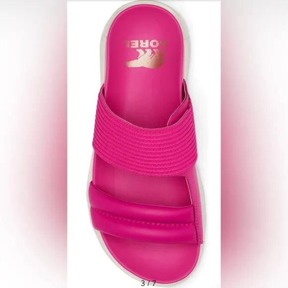 Woman's Sandals SOREL Viibe™ Slide Pink Size 10