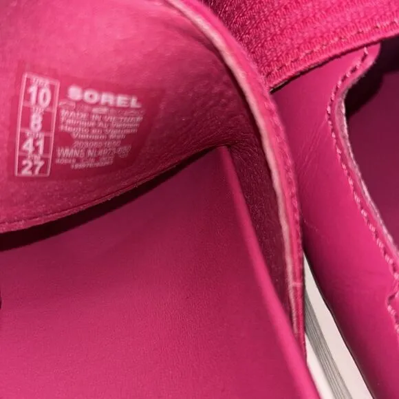 Woman's Sandals SOREL Viibe™ Slide Pink Size 10