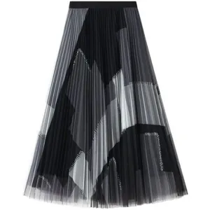 WOMEN Tutu Tulle Skirt Black