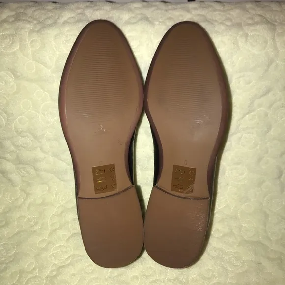 Women’s 6 MADEWELL The Frances Black Leather Loafers Shoes Business Casual NEW