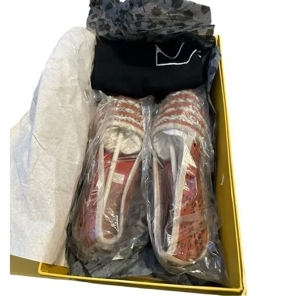 Women's Cobra Society Molly Lazer Cut Tapestry Espadrille Flats Size 38 (8) NIB
