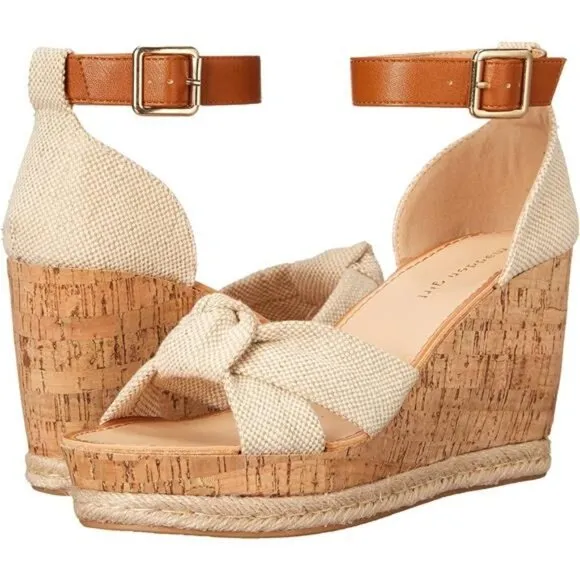 Women's Colette Wedge Sandal - Adjustable Buckle Closure