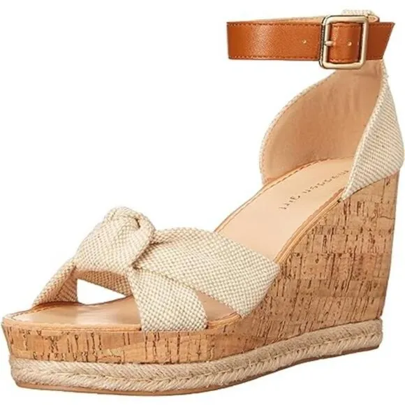 Women's Colette Wedge Sandal - Adjustable Buckle Closure