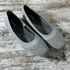 Women’s NWOB Allbirds Tree Breezers Breathable Knit Flats Round Toe Gray SZ 10.5