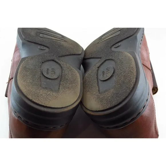 World Blend Loafers &amp; Slip‎ Ons Brown Leather Men Shoes Size 42 Medium