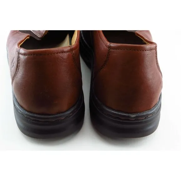 World Blend Loafers &amp; Slip‎ Ons Brown Leather Men Shoes Size 42 Medium