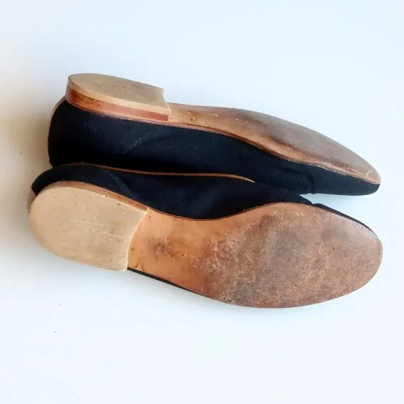 Zalo Navy Blue Embroidered Palm Tree Loafers Tropical Resort Flat Shoes Travel 6