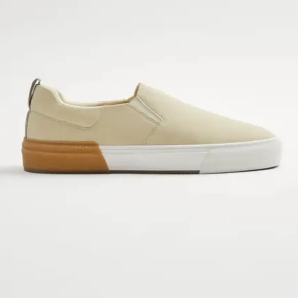 ZARA CONTRAST SOLE SNEAKERS SZ 12